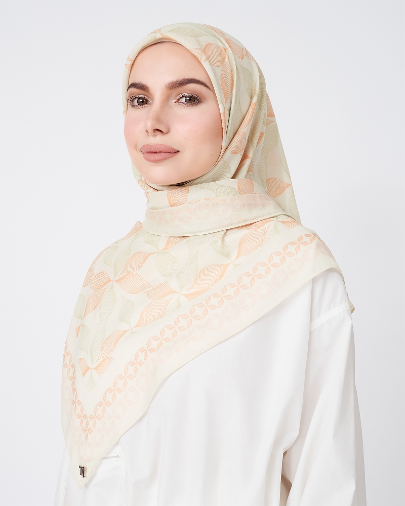 ECHO GEOMETRIC SQUARE - LIGHT YELLOW