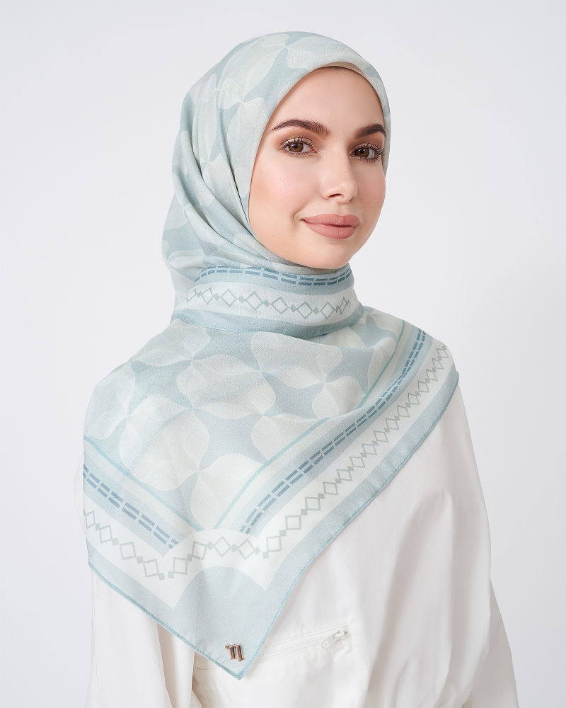 ECHO GEOMETRIC SQUARE - SKY BLUE
