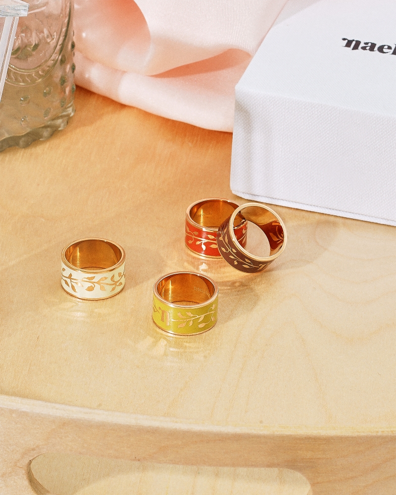 FLORAL HIJAB RING - SPRING
