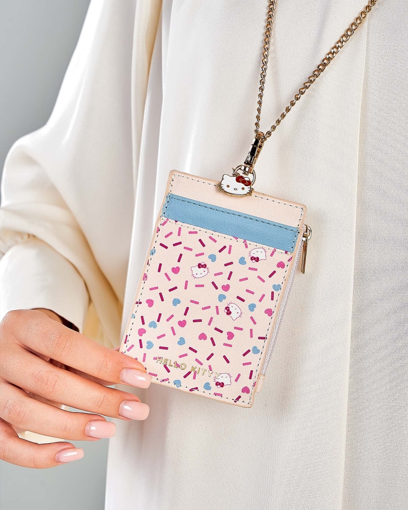 HELLO KITTY X NAELOFAR LANYARD - PUDDING