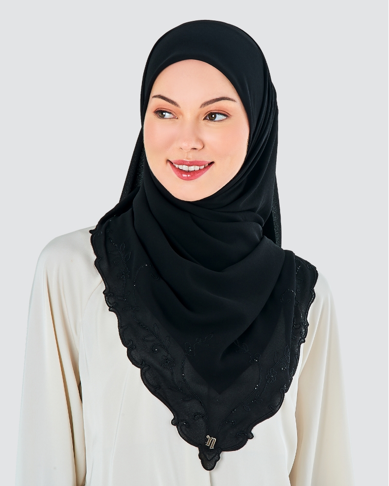 INDAH CRYSTAL SQUARE - BLACK