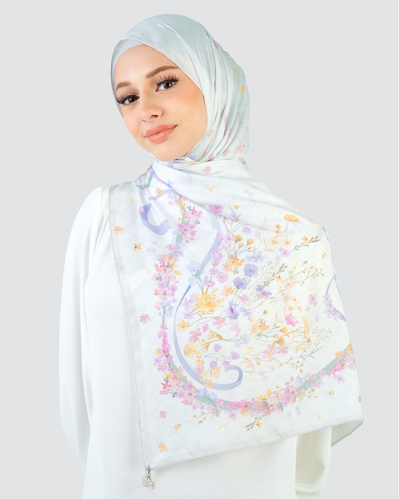 THE BUNGA SERIES - INFINITE LOVE SHAWL - PRIMROSE