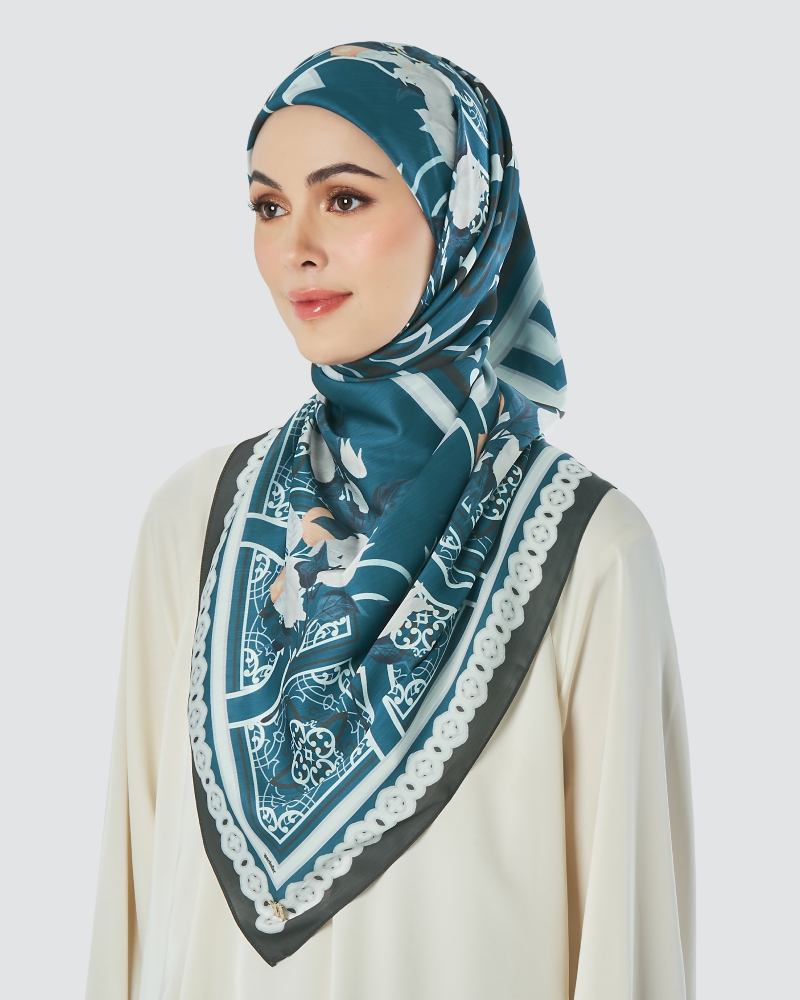 ITALIAN SUNRISE SQUARE - TEAL