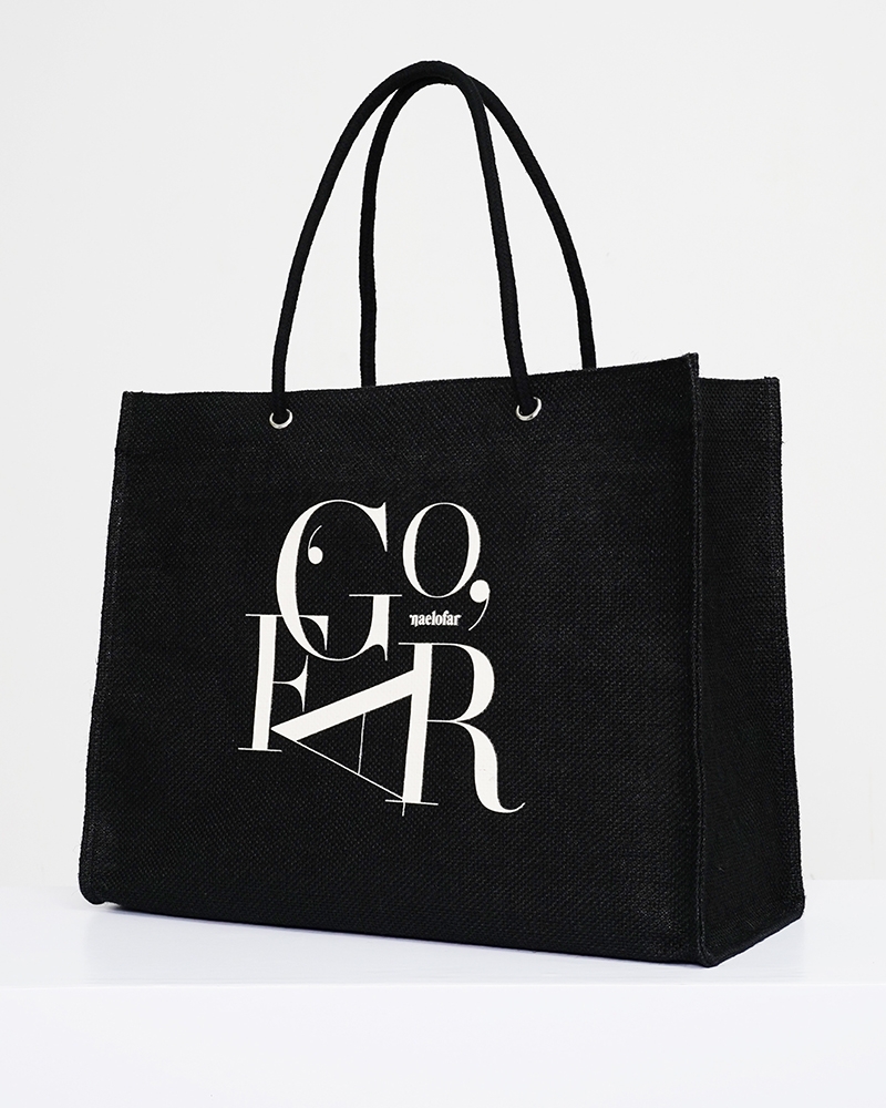 GET PERSONAL - THE WHATEVER BAG - GO FAR - BLACK