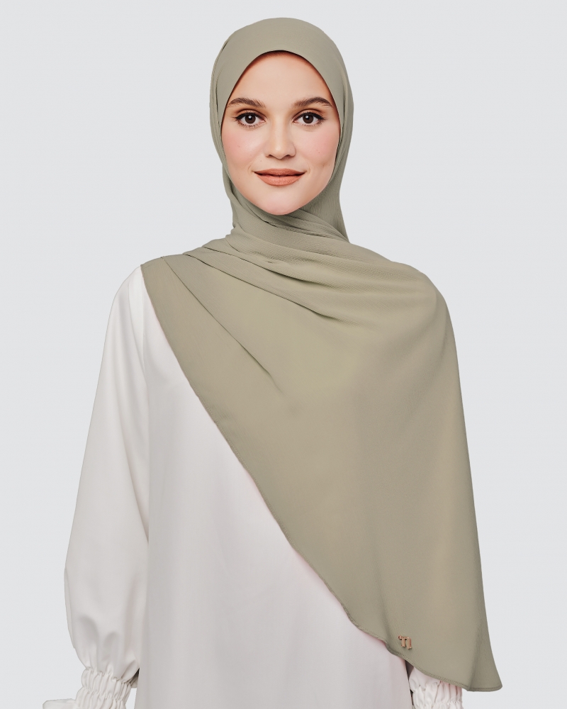 LINIA LINE CHIFFON SHAWL - OWL