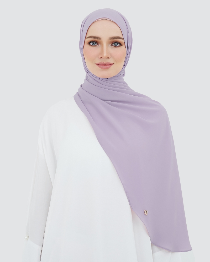 LONG CHIFFON SHAWL - YAM