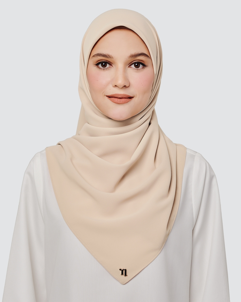 MAYA MATTE SATIN SQUARE - OAT