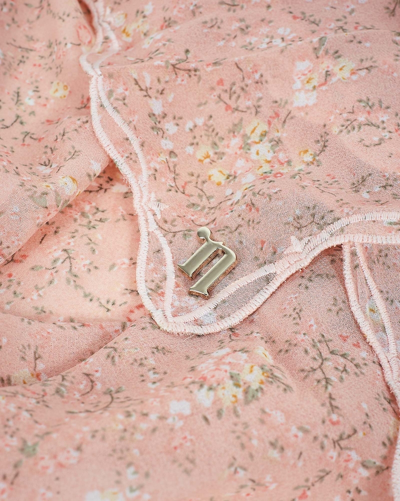 MELUR EMBROIDERED SHAWL - BALLET