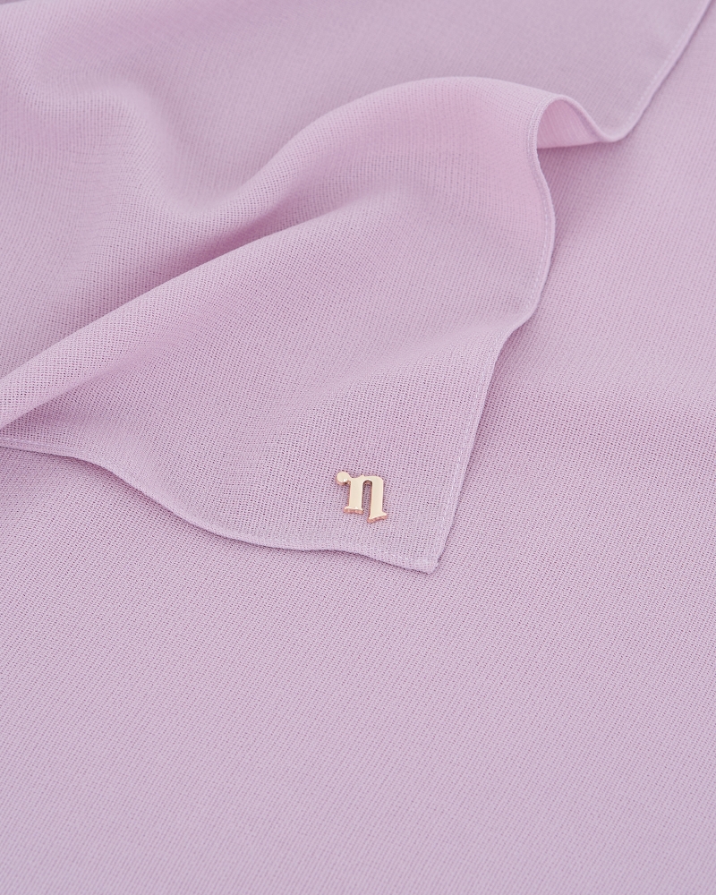 MILDA SHAWL - LIGHT PINK-PURPLE