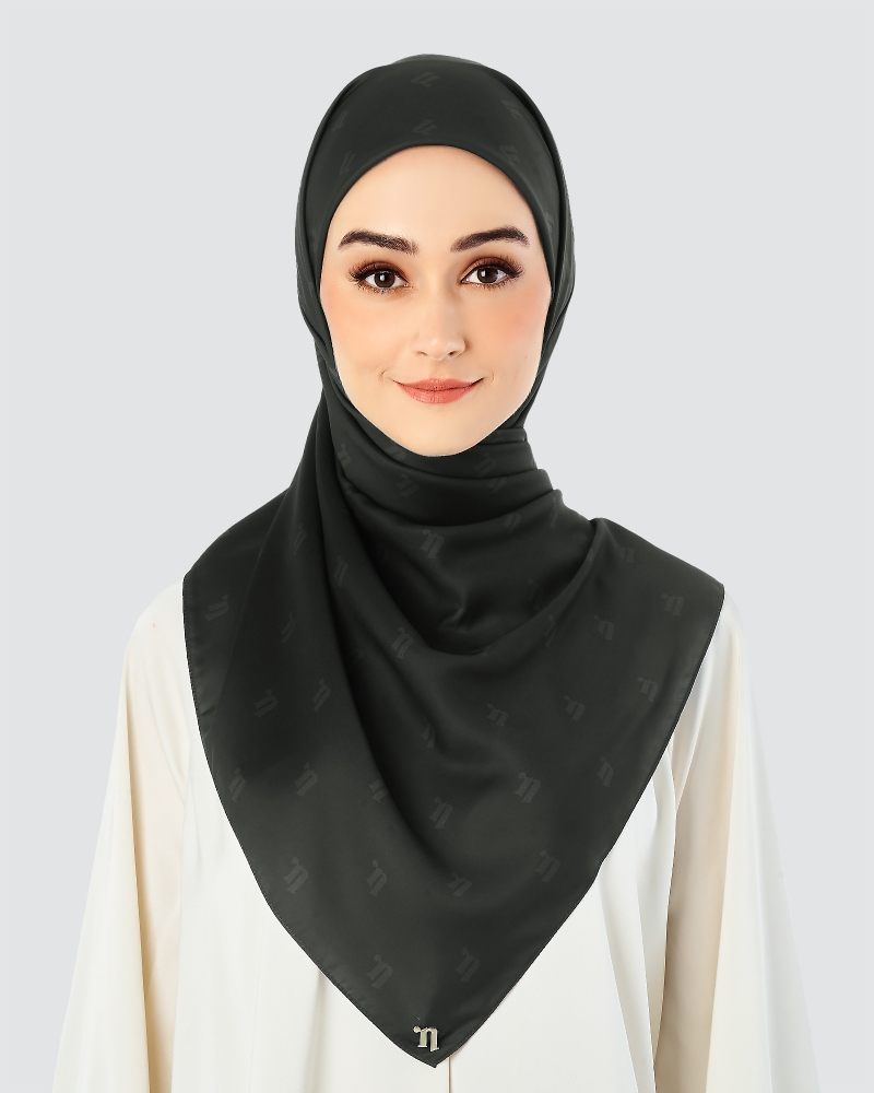 MODA MATTE SATIN SQUARE - BLACK