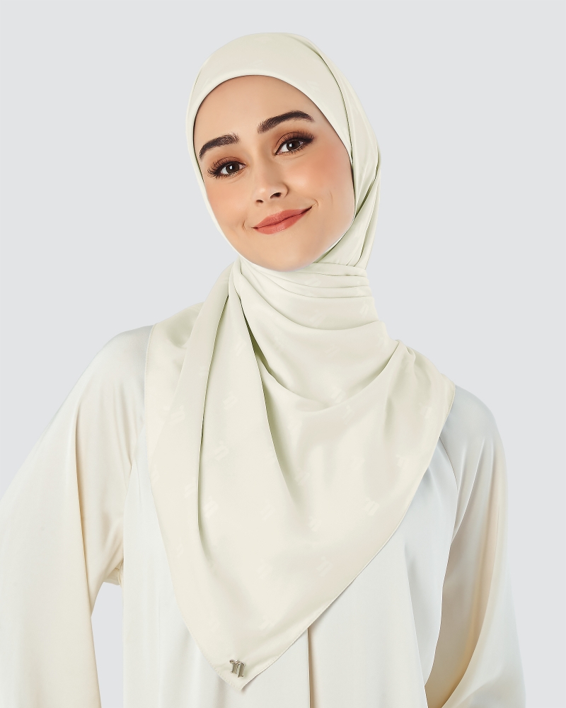 MODA MATTE SATIN SQUARE - IVORY