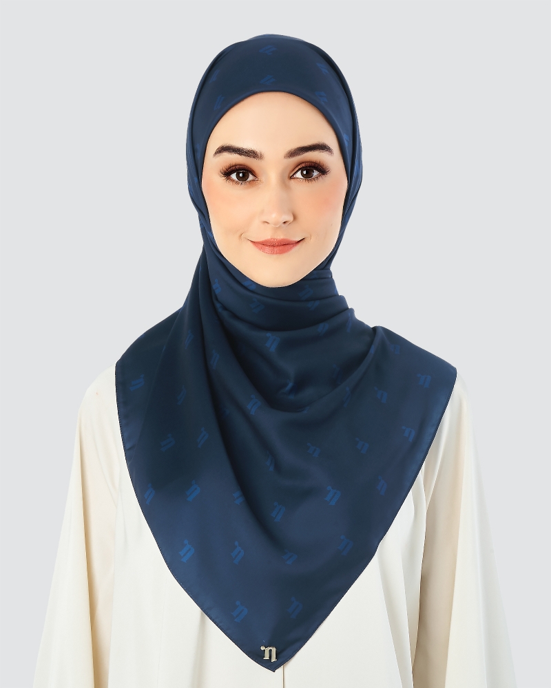 MODA MATTE SATIN SQUARE - NAVY