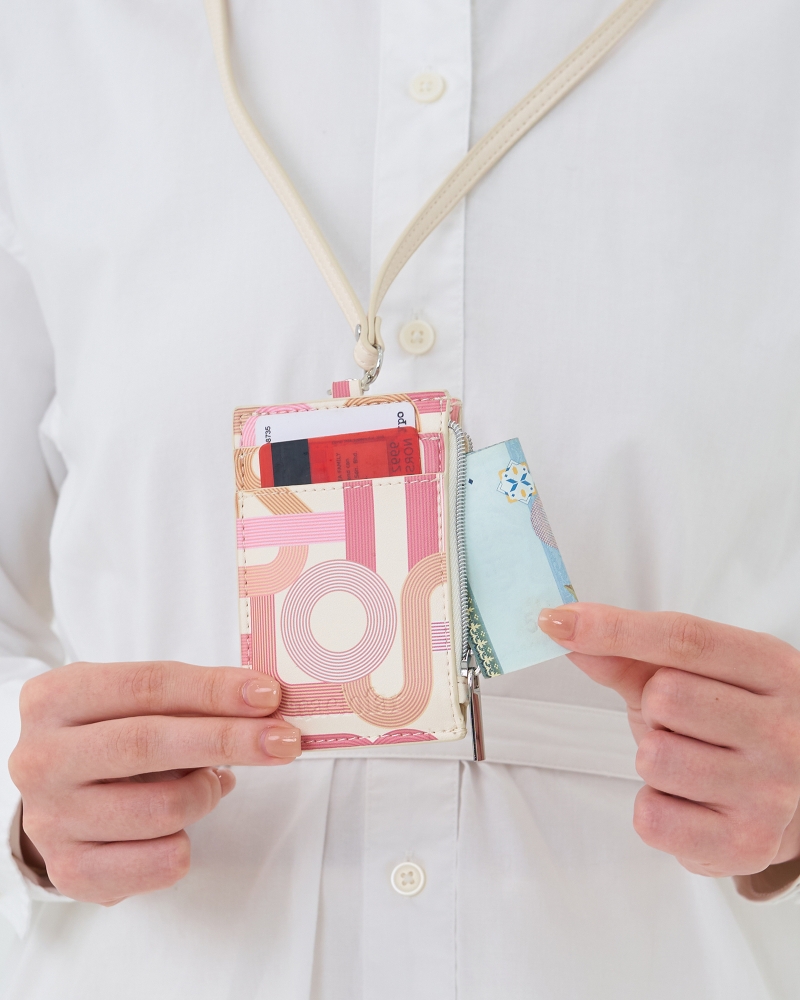 MONOGRAM MANIA LANYARD - SUNSET