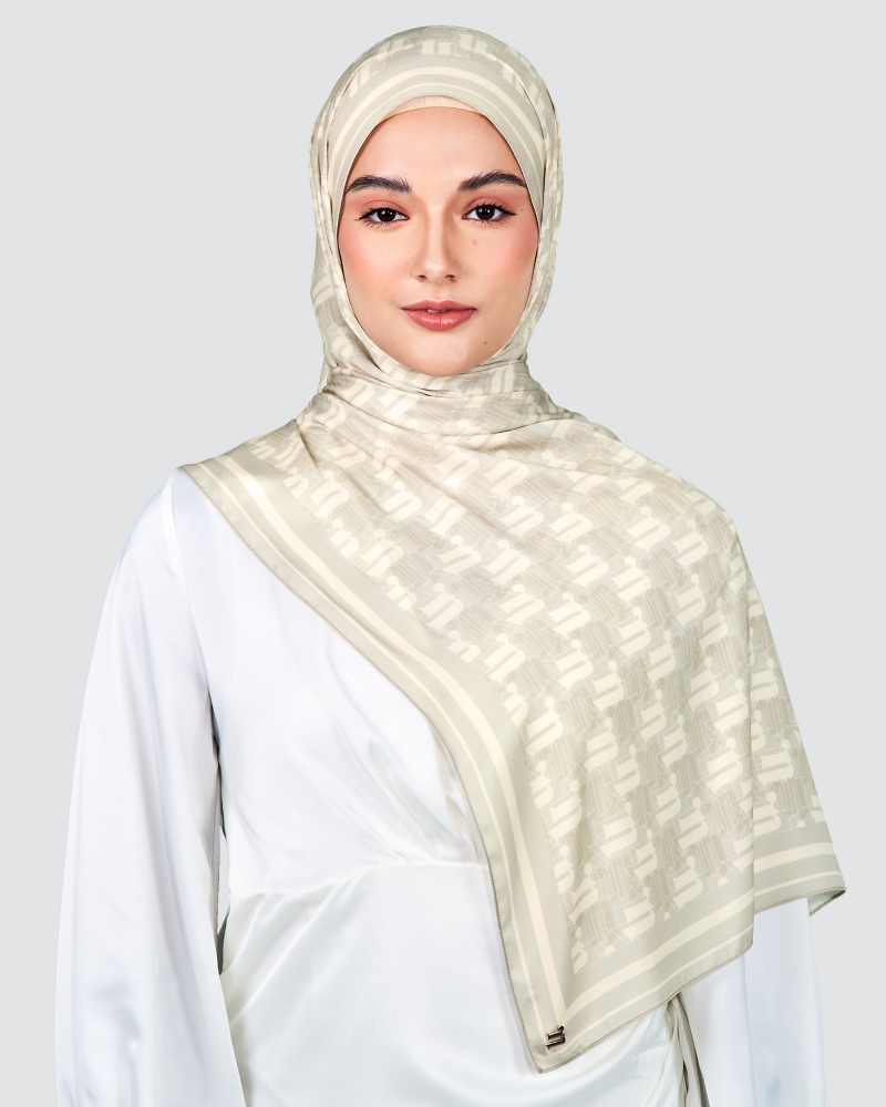 MONOGRAM SHAWL - GLOW