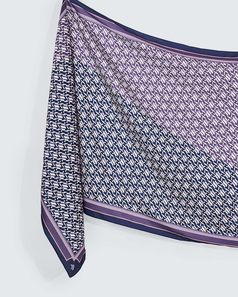 NOVA MONOGRAM SHAWL - STARRY NIGHT