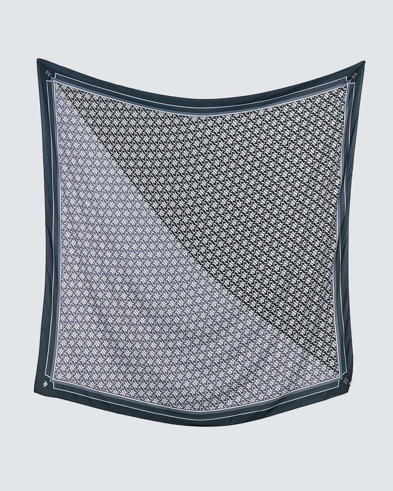 NOVA MONOGRAM SQUARE - CHARCOAL