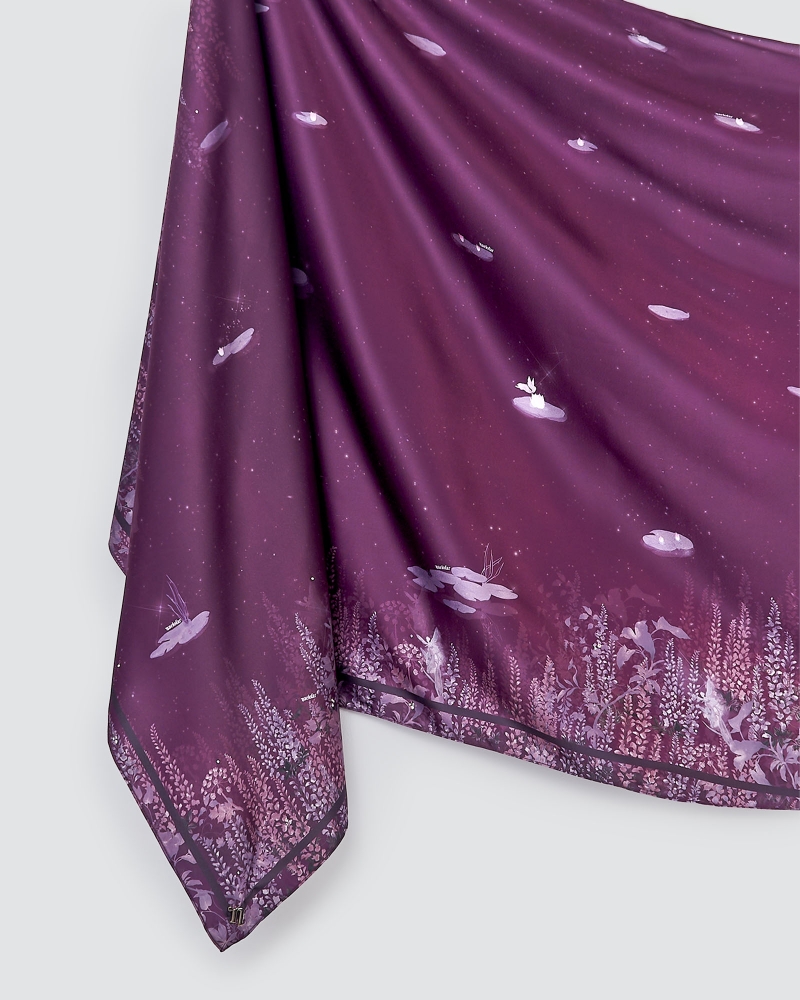PIXIE CRYSTAL SHAWL - AMETHYST
