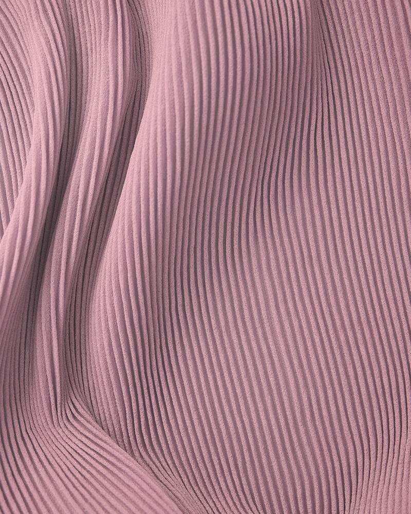PIYA PLEATED SHAWL - PINKY RED