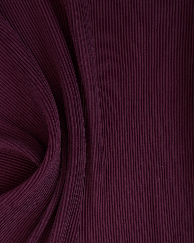 PIYA PLEATED TRIANGLE - DARK RED
