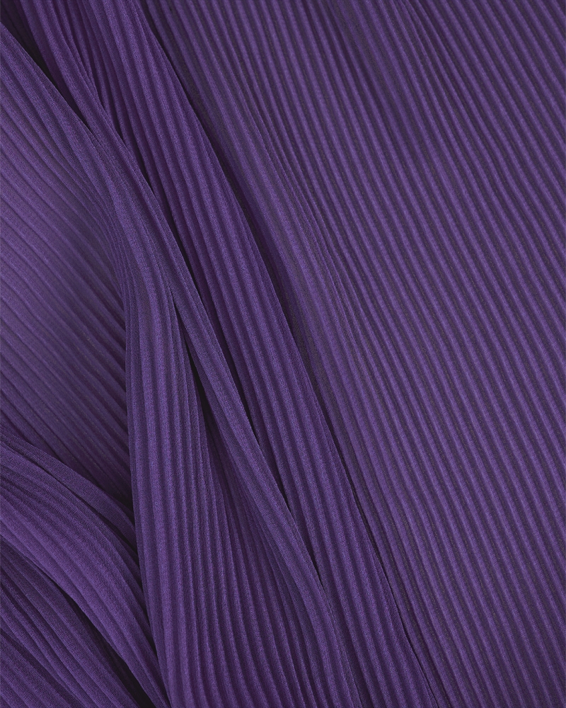 PIYA PLEATED TRIANGLE - POWDERY GRAPE