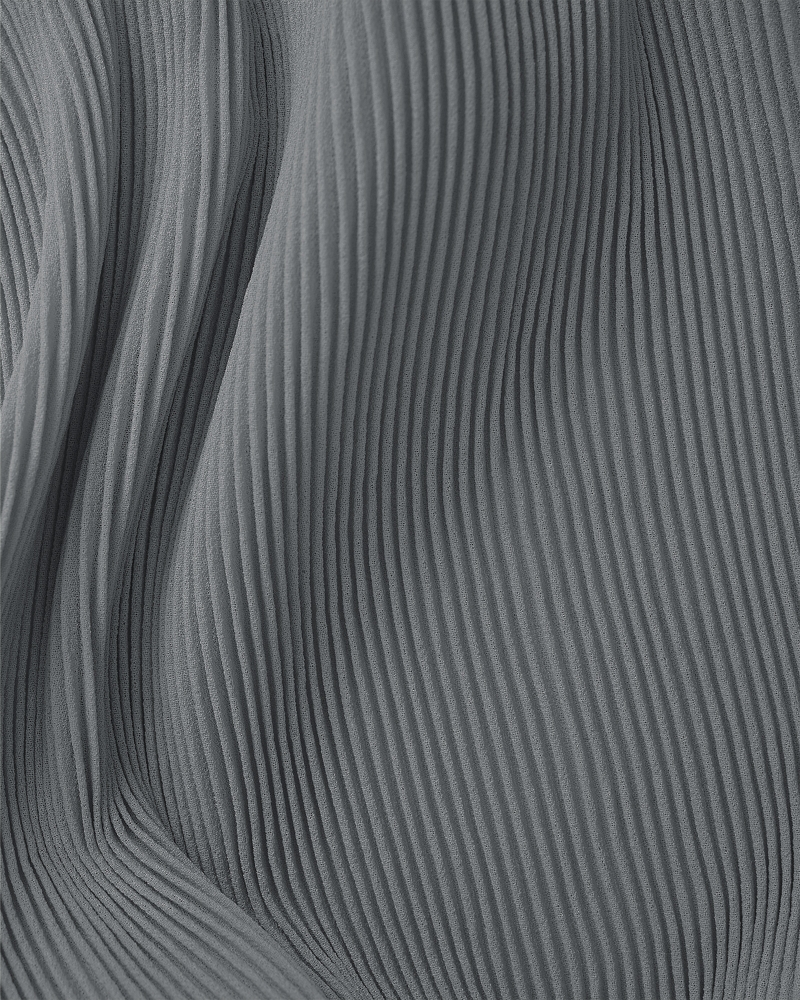 PIYA PLEATED TRIANGLE - SMOKEY GREY