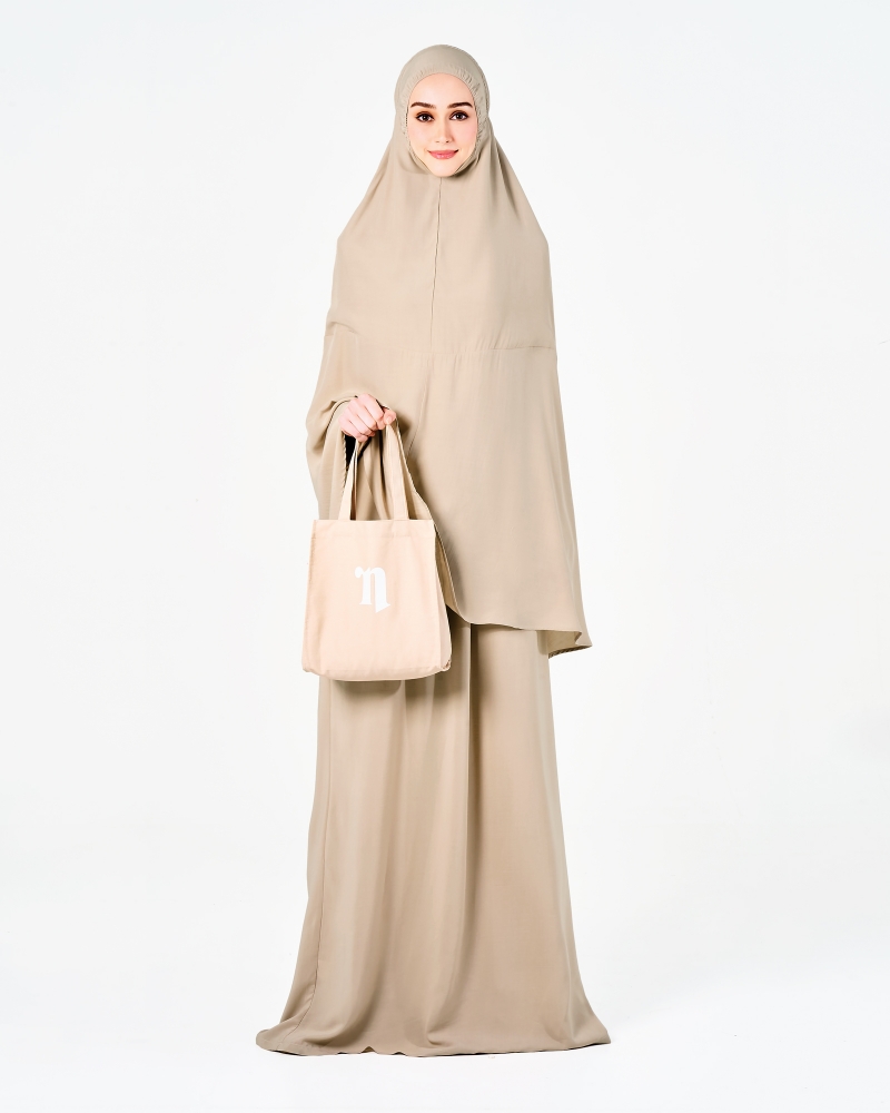 SALAAM COOLING TELEKUNG SET - ALMOND