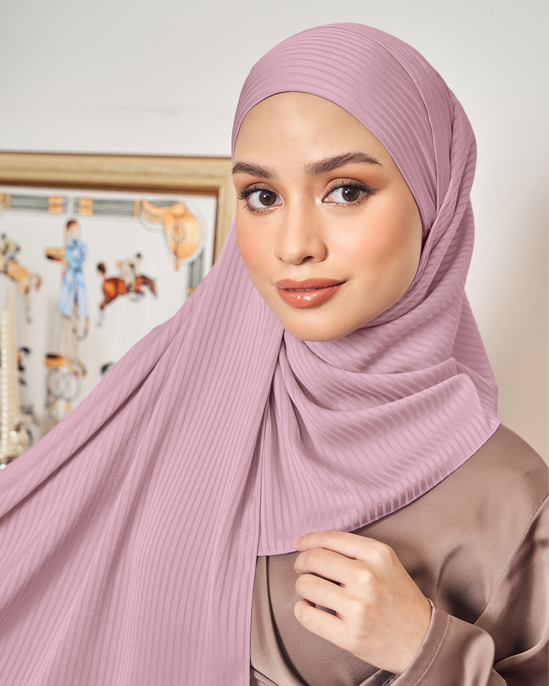 SERENA SHAWL - ROSE TEA