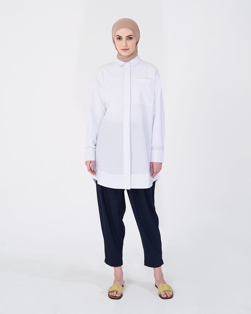 OVERSIZED SHIRT WHITE