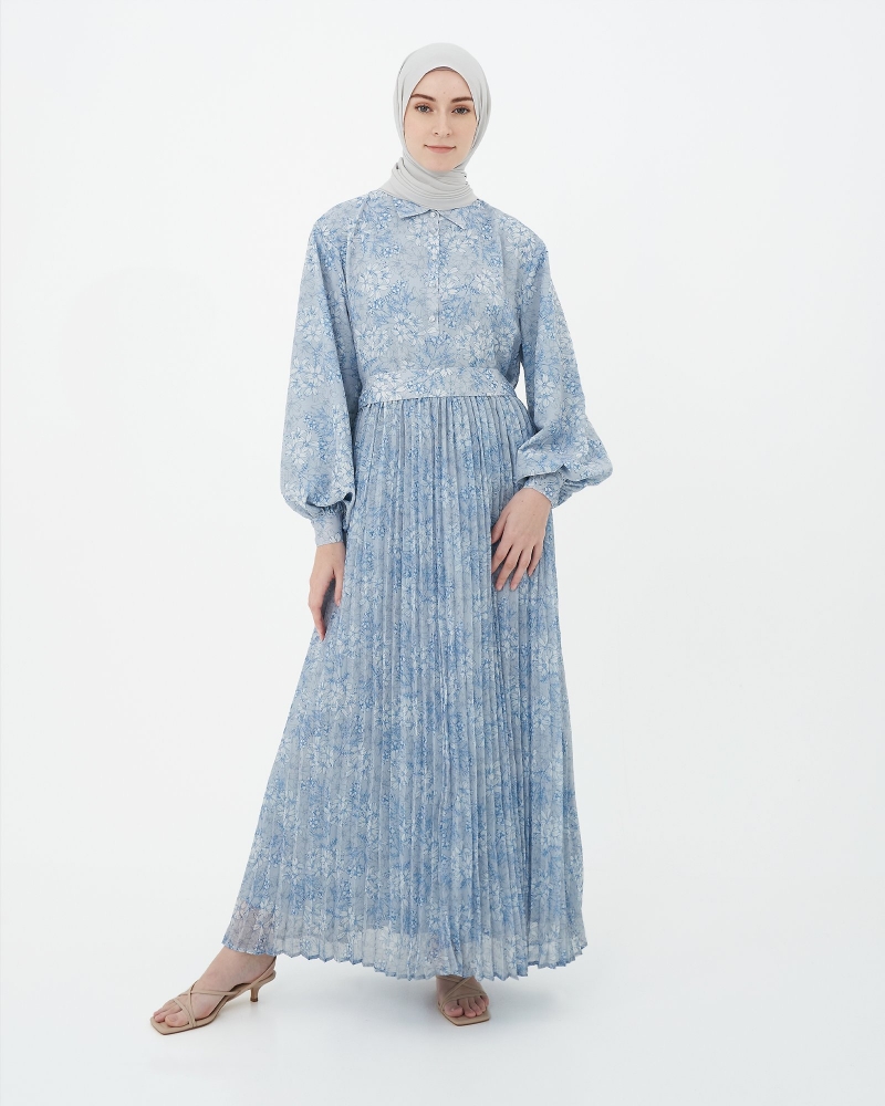 GARDEN PARTY - KATE DRESS - BLUE