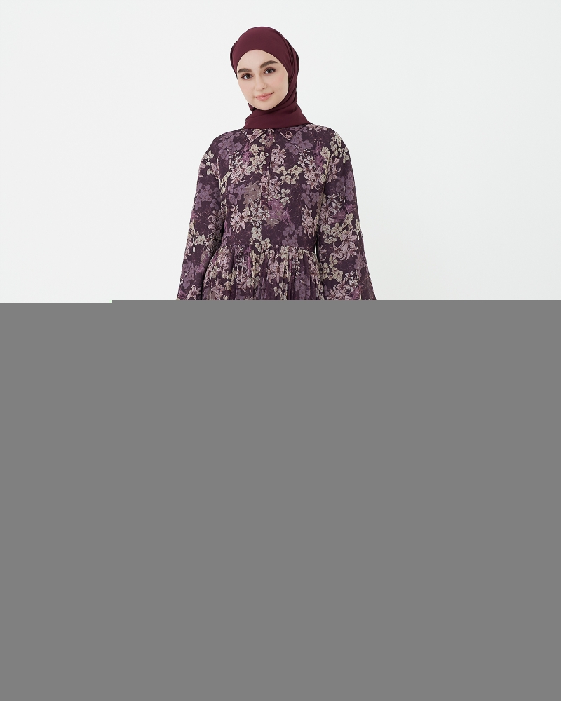 GARDEN PARTY - KATE DRESS - MAUVE