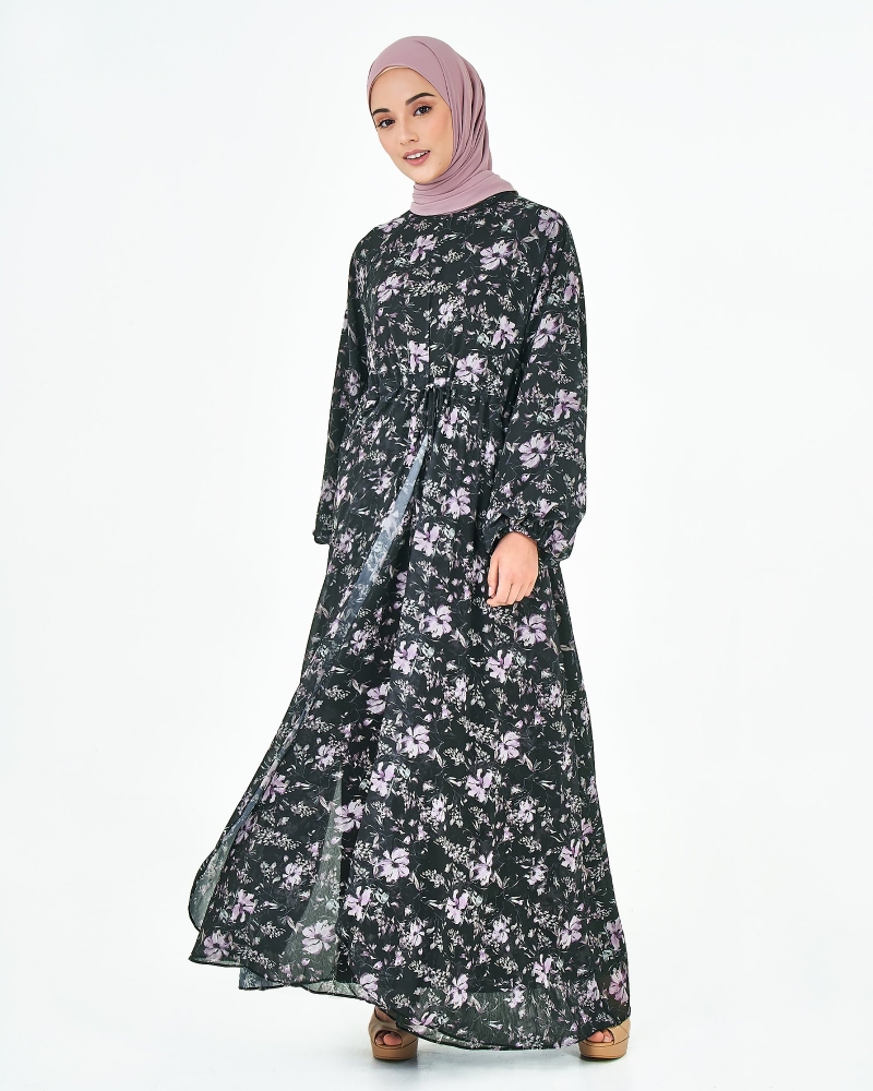 FLORAL DRESS - NIGHT