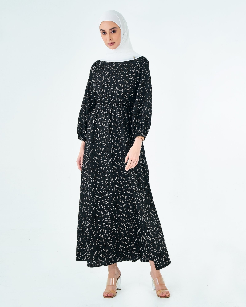 X-PRESS MIA DRESS - BLACK