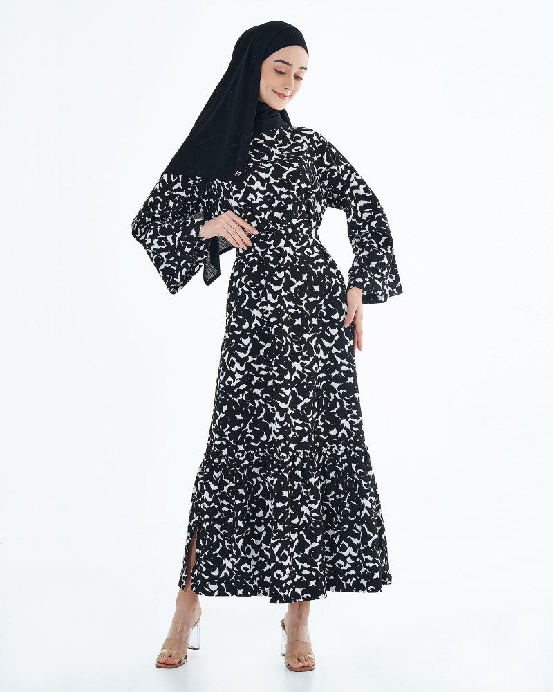 X-PRESS NAHLA DRESS - BLACK