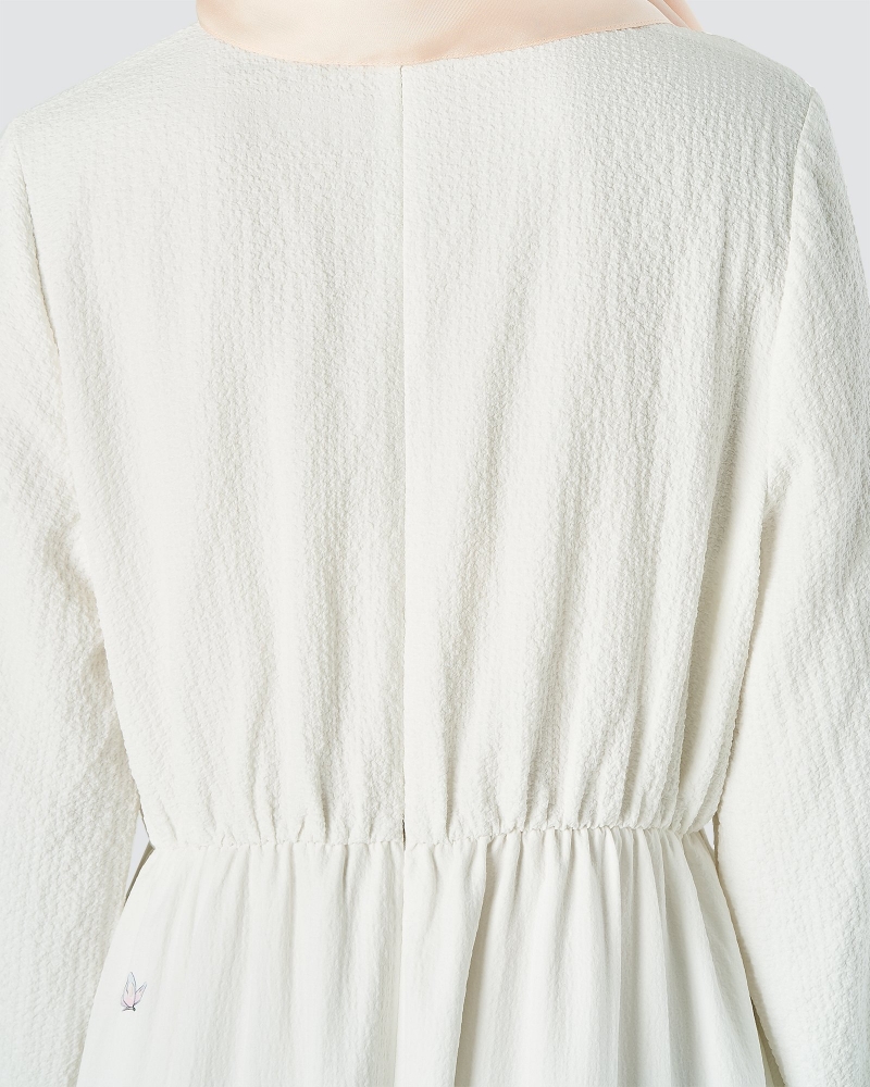 DISNEY X NAELOFAR BAMBI MEADOW DRESS - IVORY
