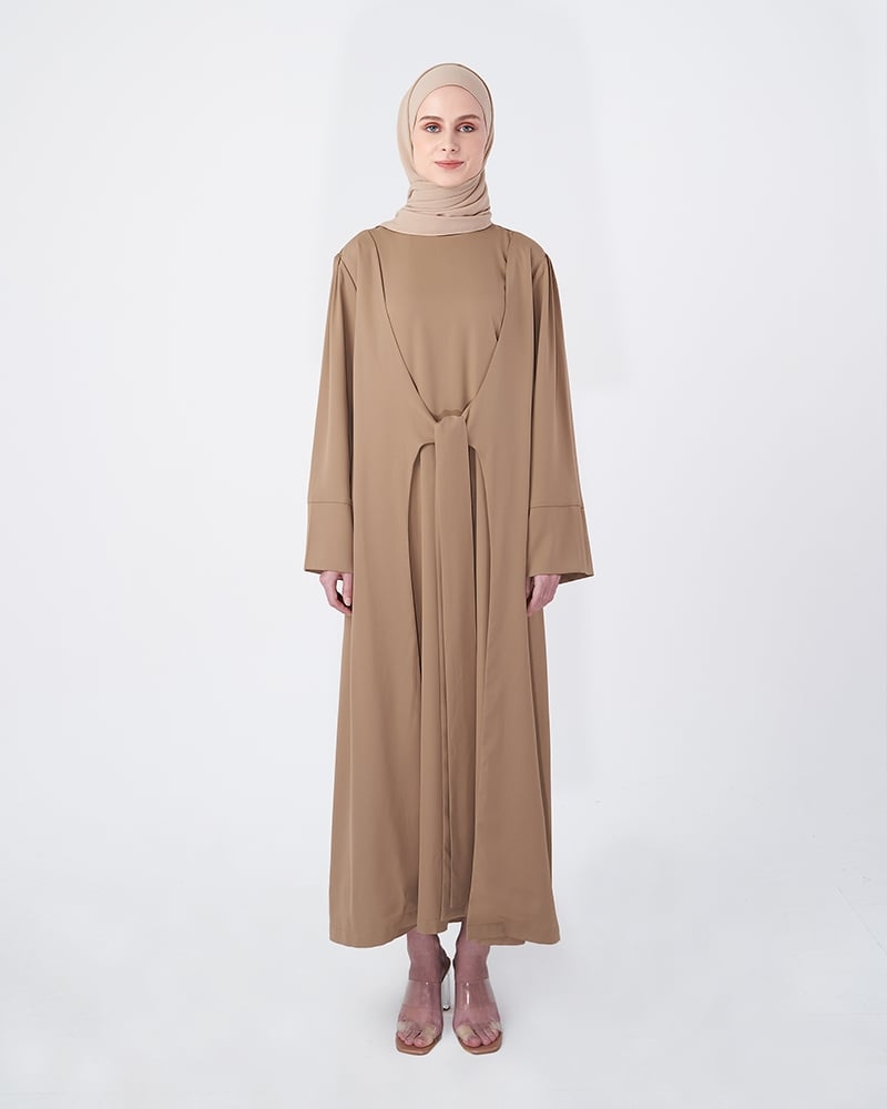 BELTED WRAP ABAYA