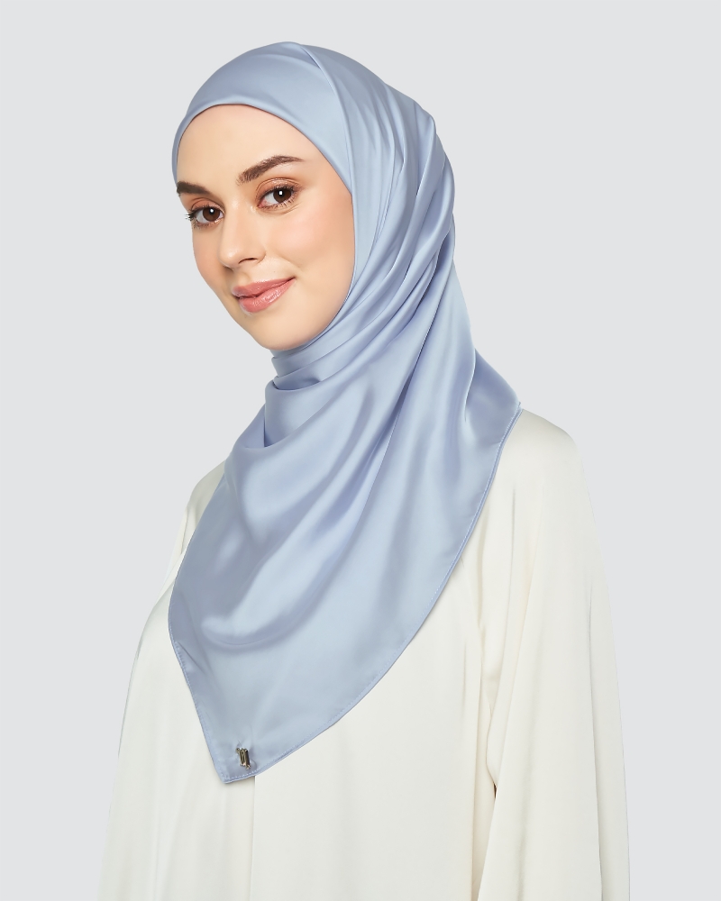 SWARA SATIN SQUARE - BLUE
