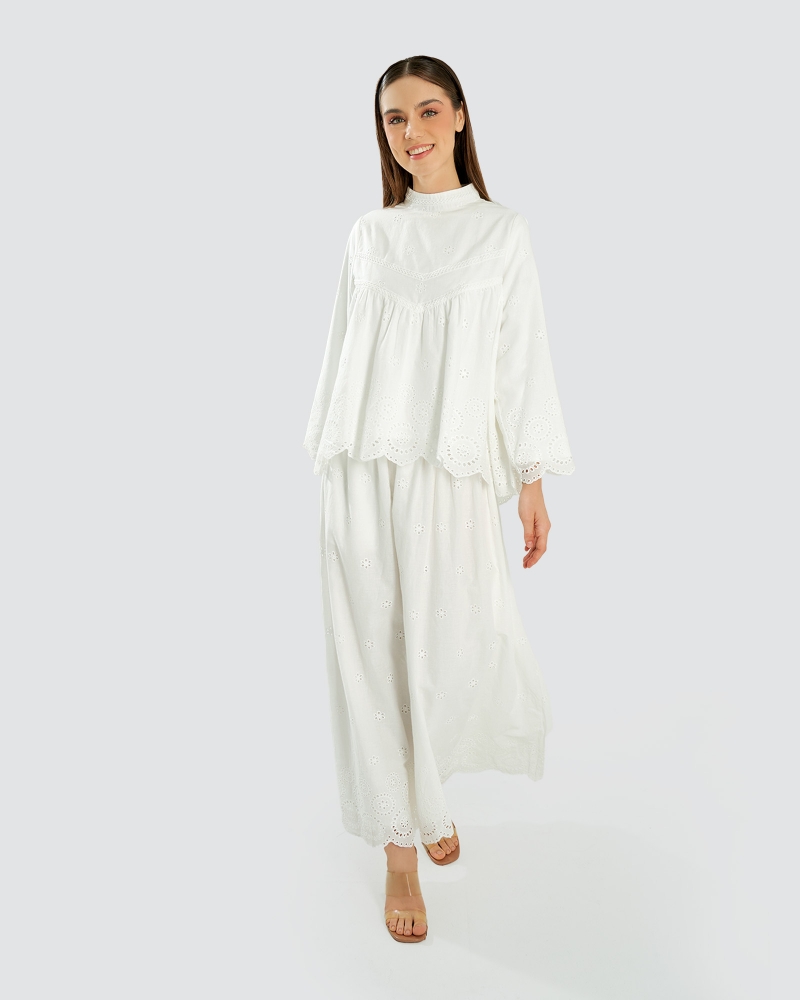 THE BUNGA SERIES: EMBROIDERED SKIRT - BLOOM