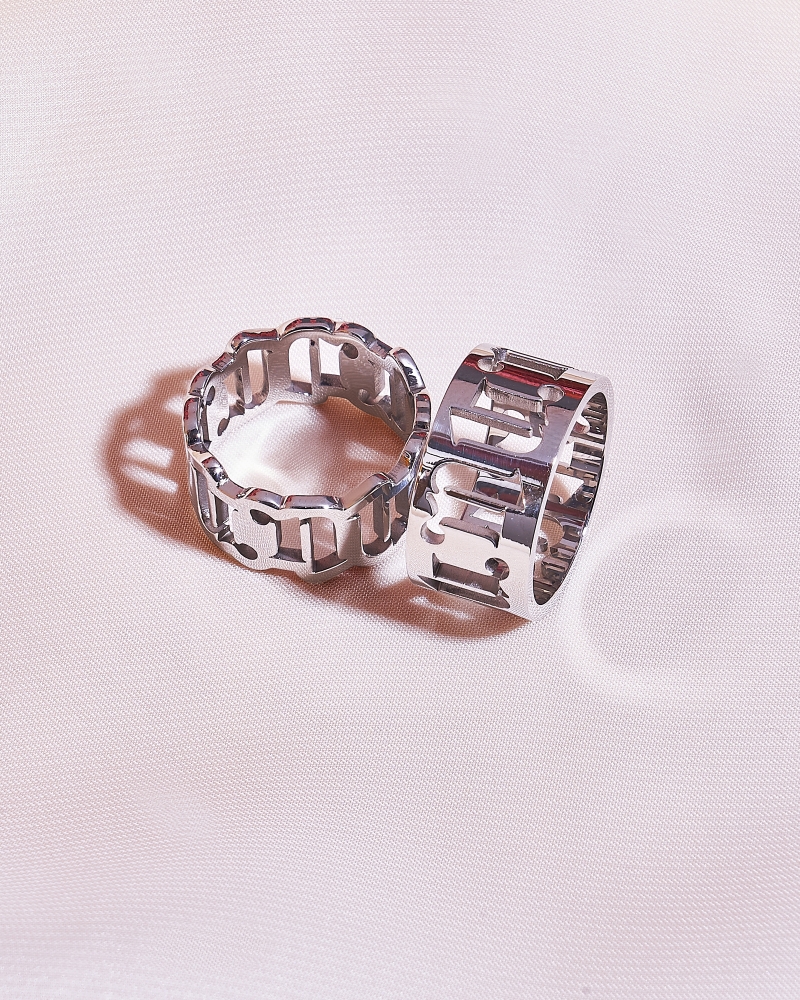 WARISAN HIJAB RING - SILVER