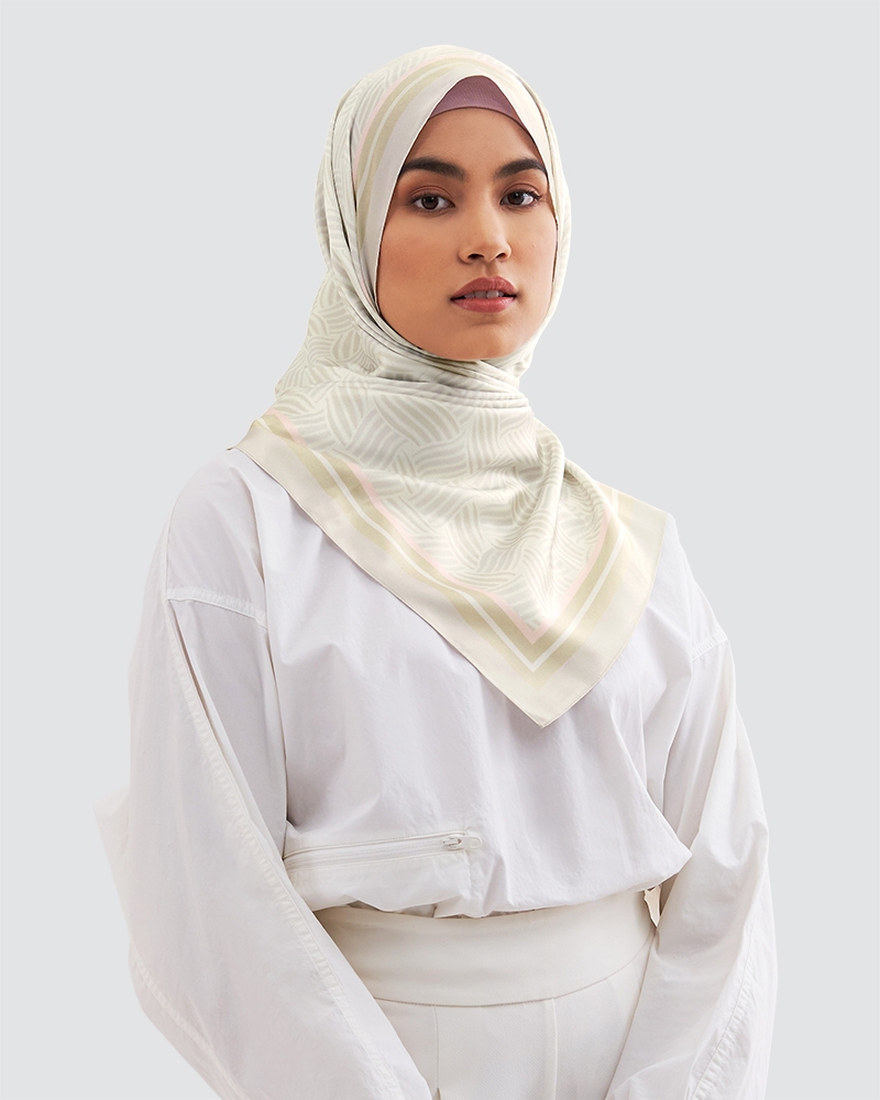 WEAVE SHAWL - CREAM