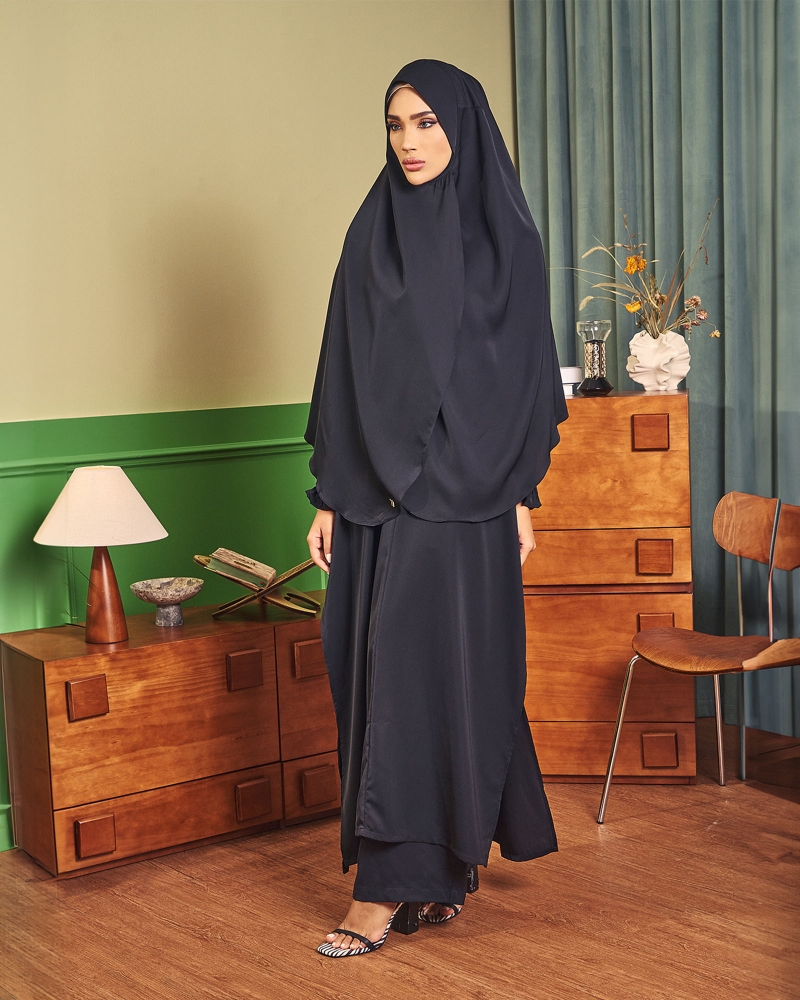 X-PRESS AMEERA CO-ORDS - BLACK