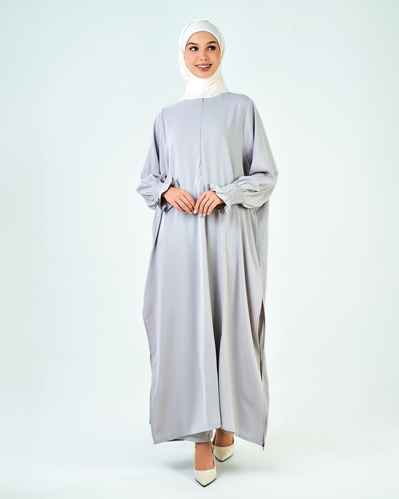 X-PRESS AMEERA CO-ORDS - COLD GREY
