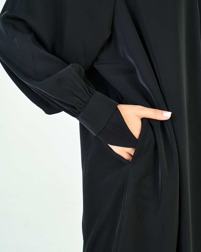 X-PRESS MARYAM ABAYA - BLACK