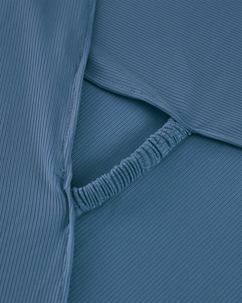YURI STRETCH KNIT SEMI-INSTANT - BLUE