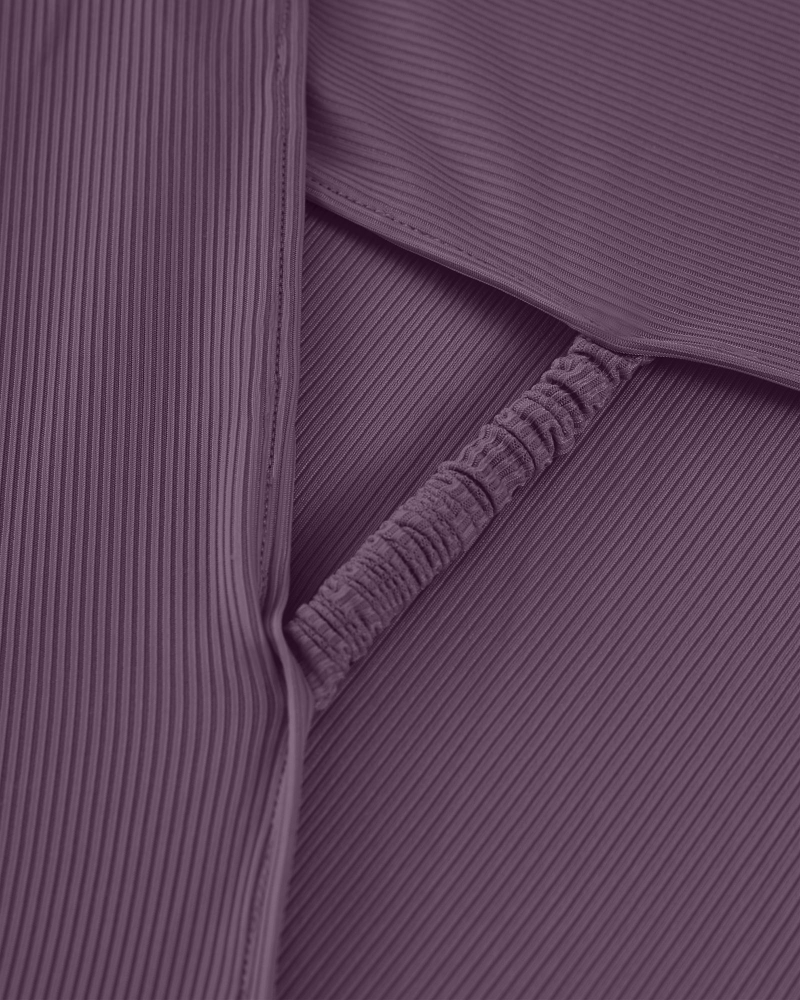 YURI STRETCH KNIT - ELDERBERRY