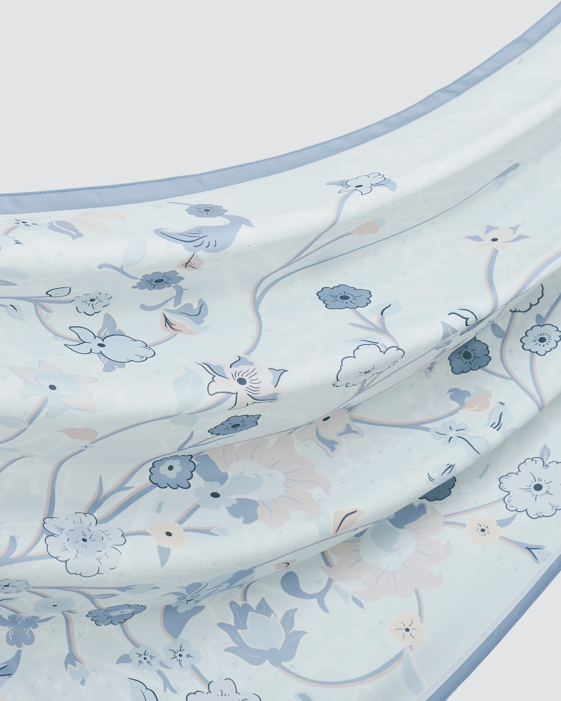 ZAHRA SHAWL - BLUE