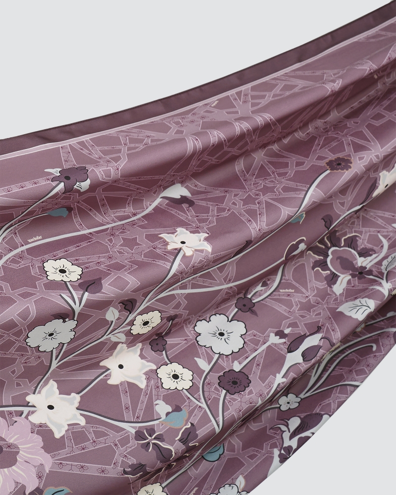 ZAHRA SHAWL - MAUVE